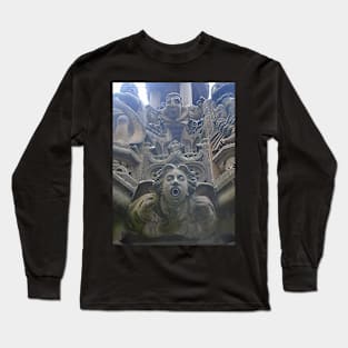 Fountain Detail (14), Linlithgow Palace, Scotland Long Sleeve T-Shirt